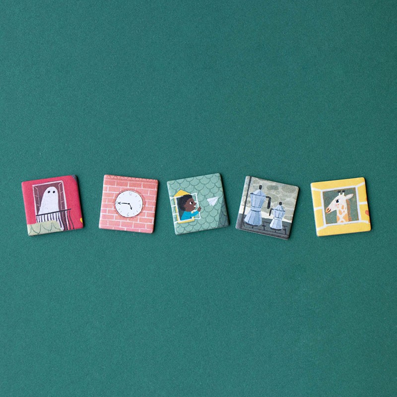 puzzle para observar e inventar historias